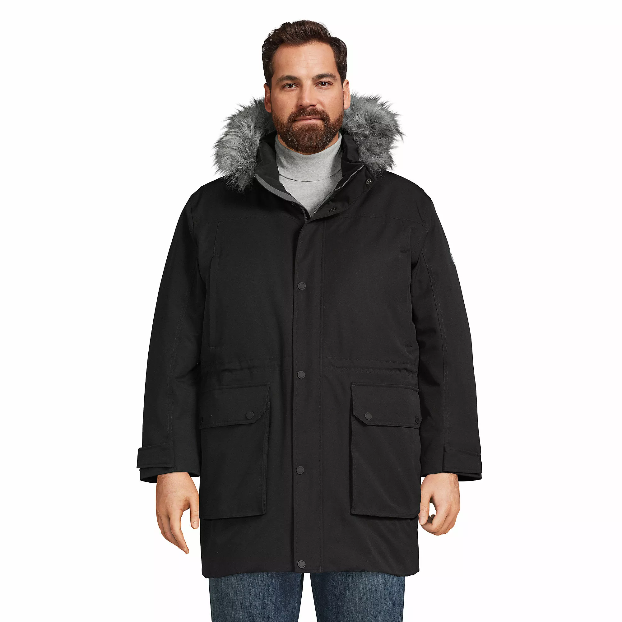 Lands' End Men's Big And Tall Expedition Down Waterproof Winter Parka