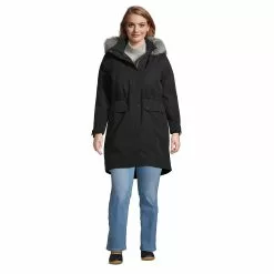 Lands' End Women's Plus Size Expedition Down Waterproof Winter Parka