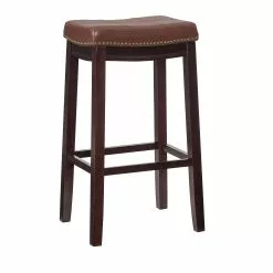 Linon Home Camas Cognac Barstool