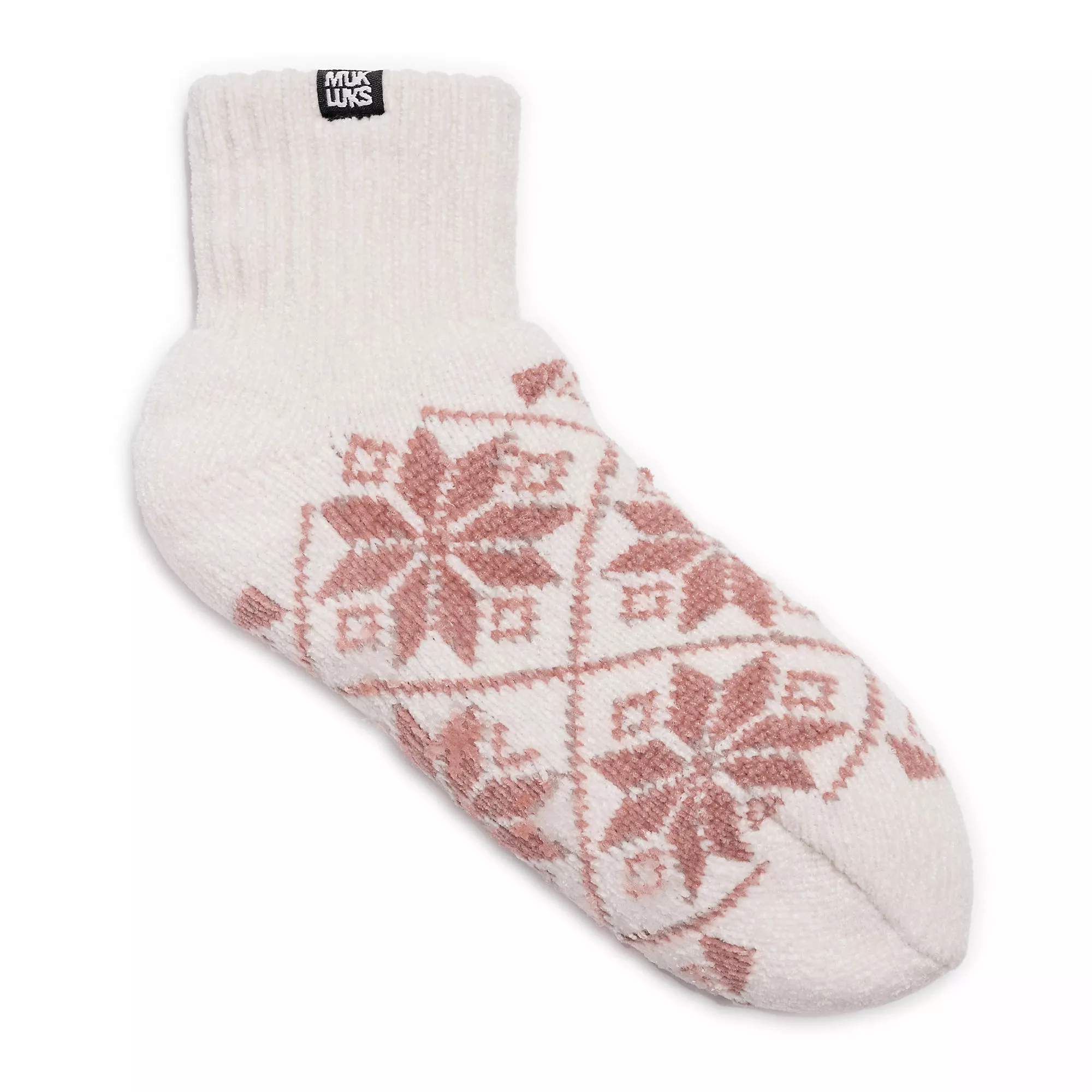 Muk Luks Women's Chenille Sock And Winter Headband Set - Image 4