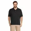 Lands' End Mens Big And Tall Short Sleeve Solid Active Polo Shirt
