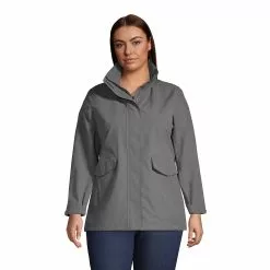 Lands' End Women's Plus Size Custom Logo Outrigger Mesh Lined Jacket