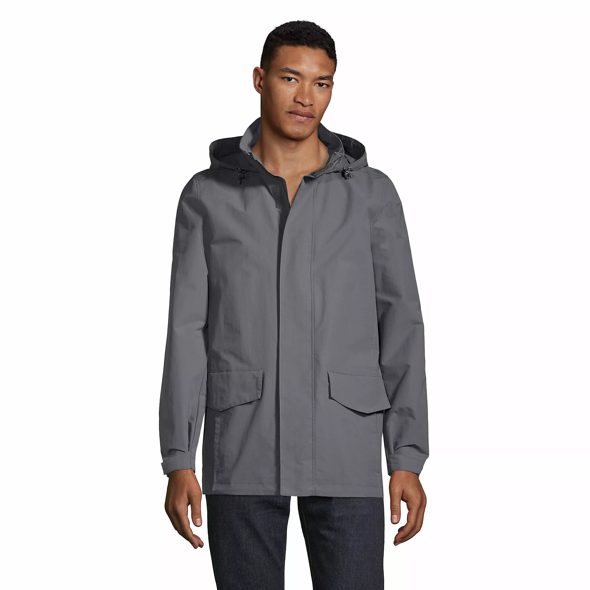 Lands' End Men's Custom Logo Outrigger Mesh Lined Jacket - Image 6