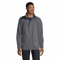 Lands' End Men's Custom Logo Outrigger Mesh Lined Jacket