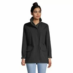 Lands' End Women's Custom Embroidered Outrigger Fleece Lined Parka