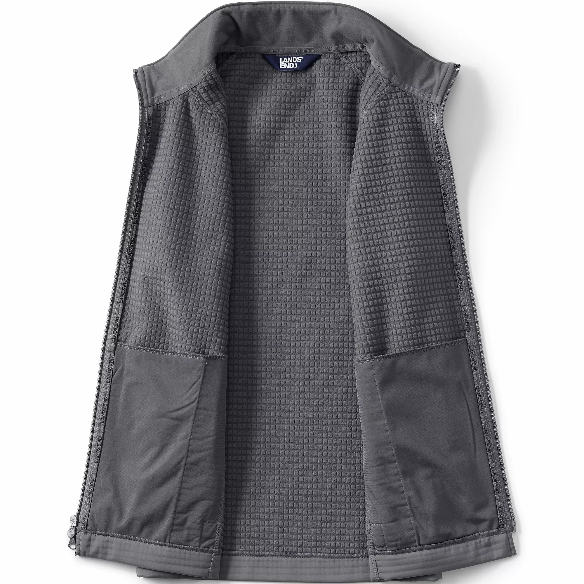 Lands' End Men's Big Soft Shell Vest - Image 2
