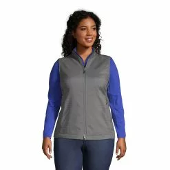 Lands' End Women's Plus Size Soft Shell Vest