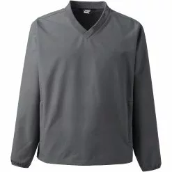 Lands' End Unisex Vneck Pullover Windshirt