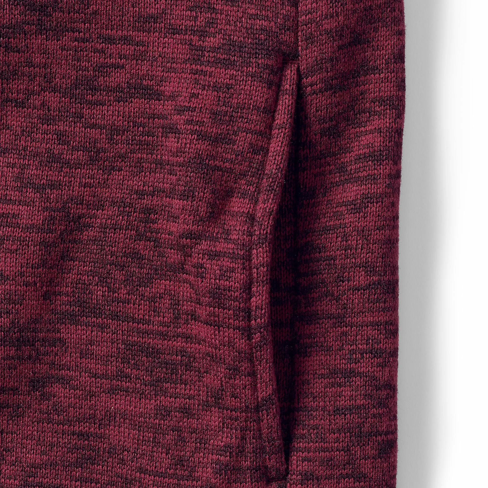 Lands' End Unisex Big Sweater Fleece Snapneck Pullover - Image 3