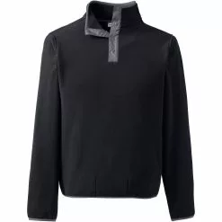 Lands' End Unisex Big Thermacheck 200 Fleece Snapneck Pullover