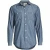 Blake Shelton X Lands' End Men's Traditional Fit Chambray Work Shirt