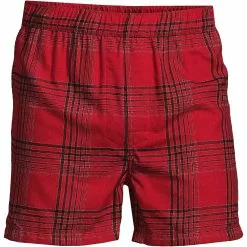 Blake Shelton X Lands' End Men's Big And Tall Classic Fit Flannel Boxers