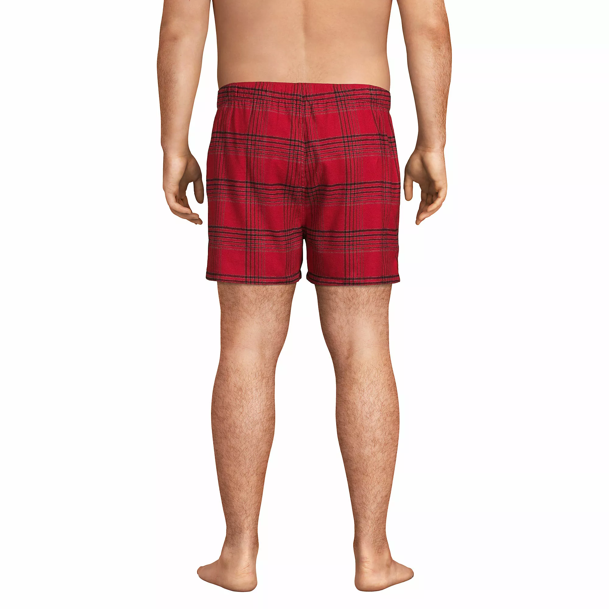 Blake Shelton X Lands' End Men's Big And Tall Classic Fit Flannel Boxers - Image 4