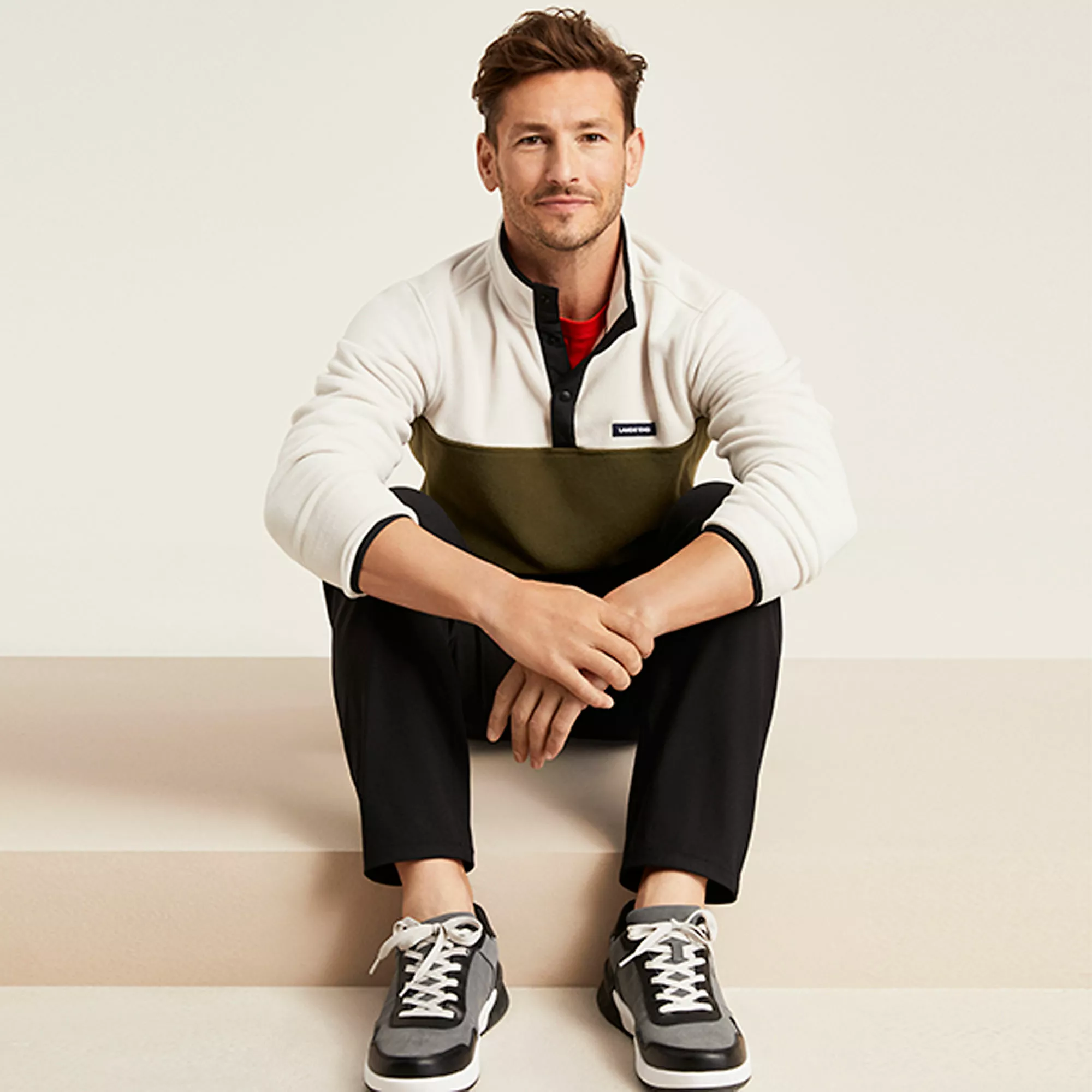 Lands' End Men's Errand Runner Active Sneakers - Image 6