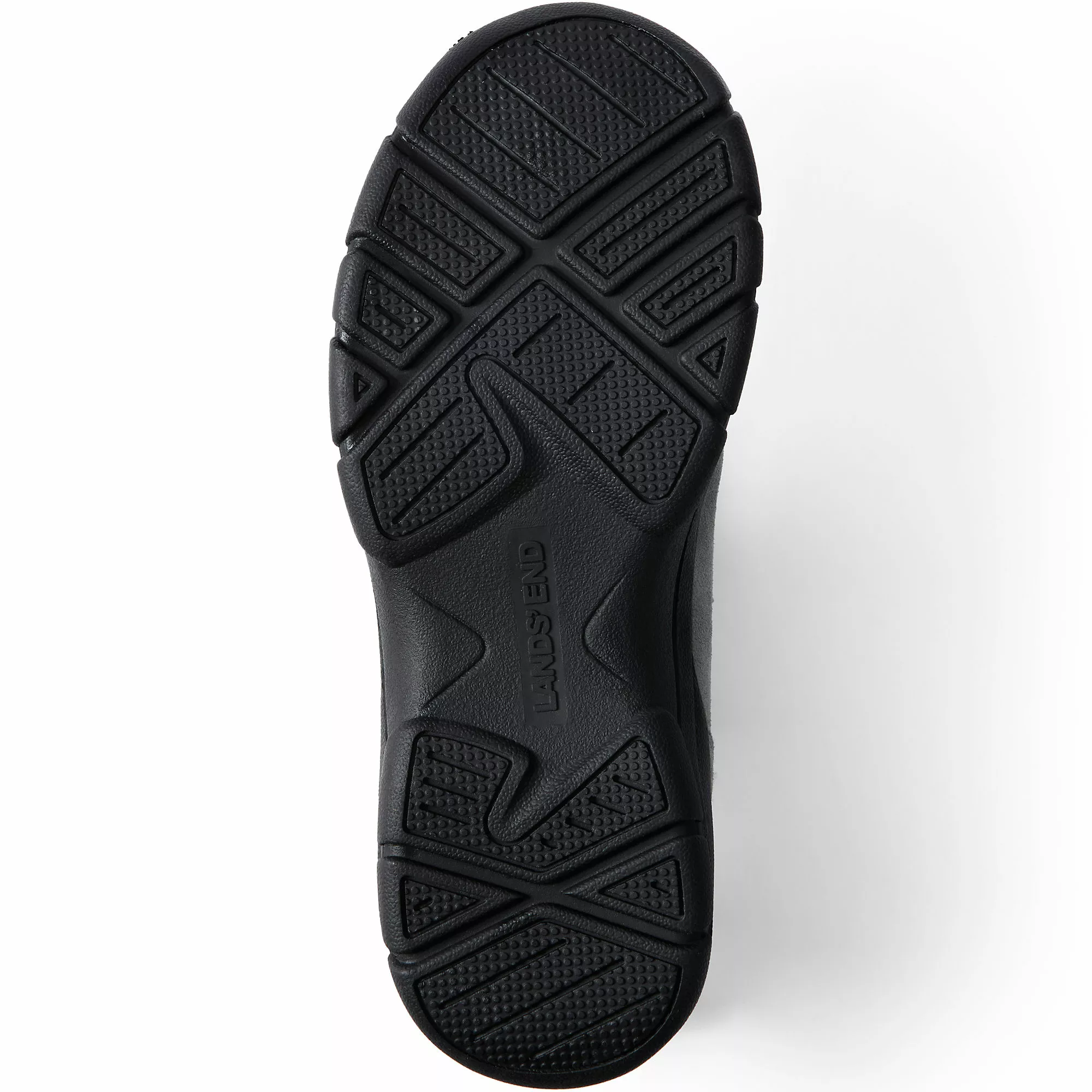 Lands' End Women's All Weather Insulated Suede Leather Zip Moc Shoes - Image 5