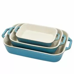 Staub Ceramic Rectangular Baking Dish Set - 3 Piece