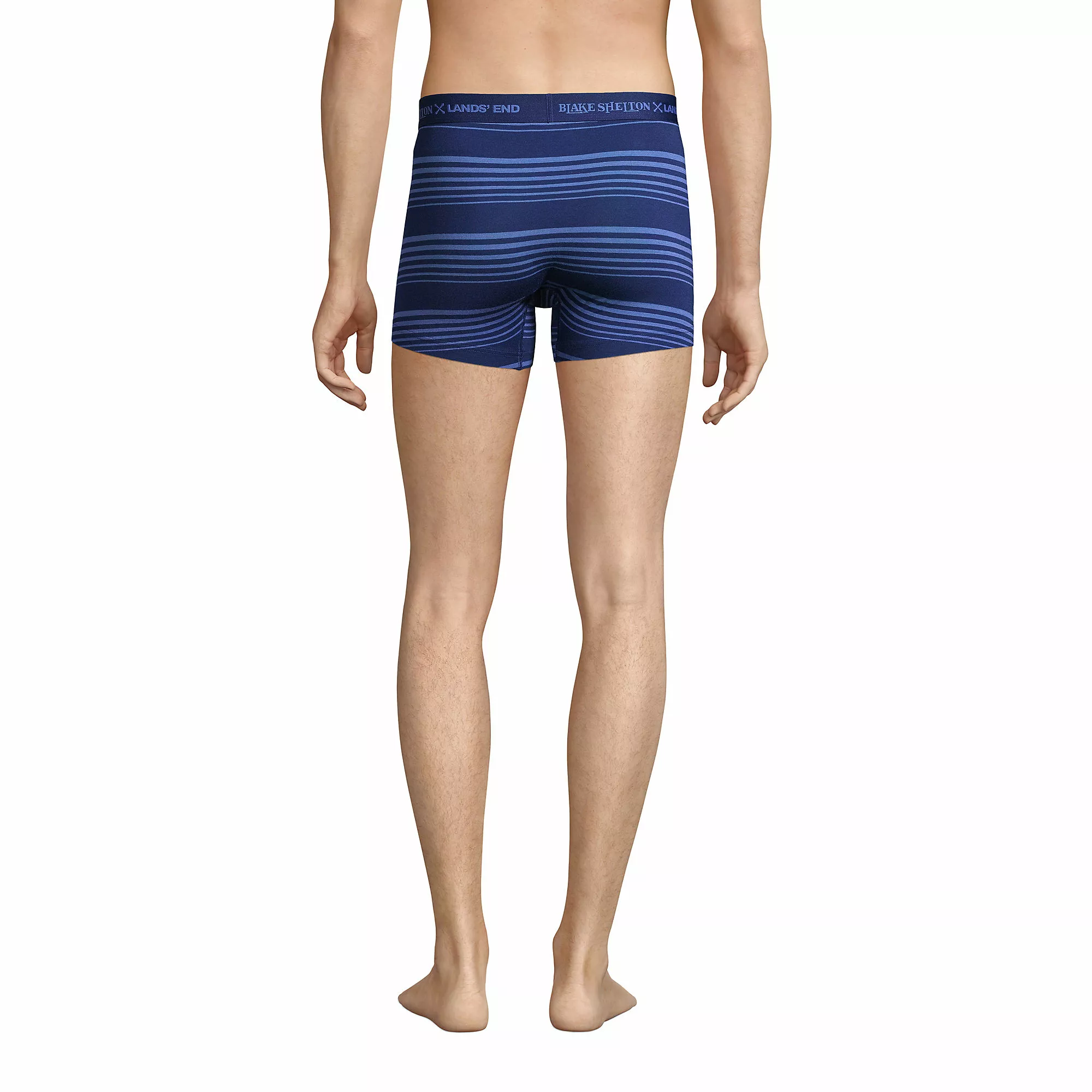 Blake Shelton X Lands' End Men's Comfort Knit Boxer Brief 2 Pack - Image 3