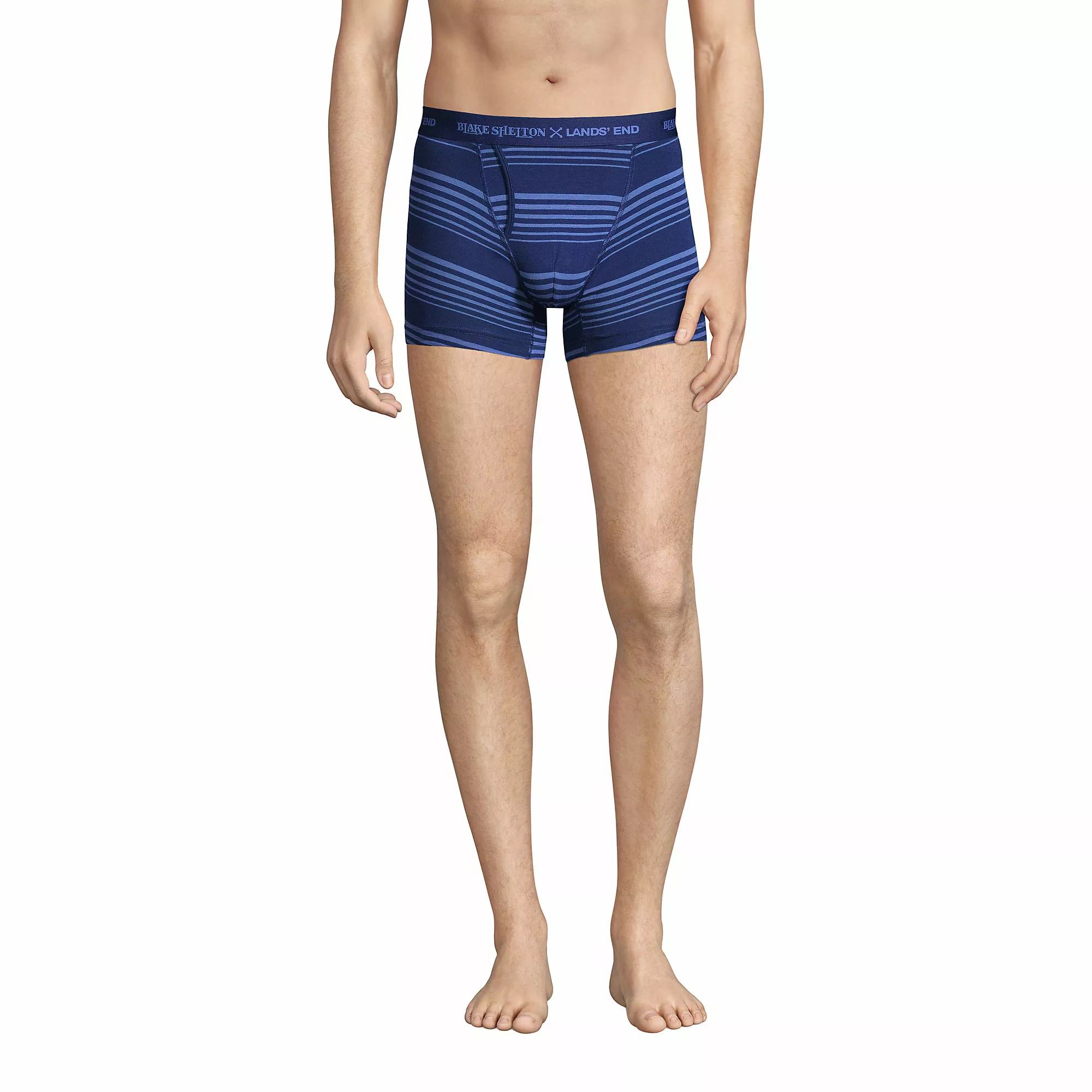 Blake Shelton X Lands' End Men's Comfort Knit Boxer Brief 2 Pack - Image 2