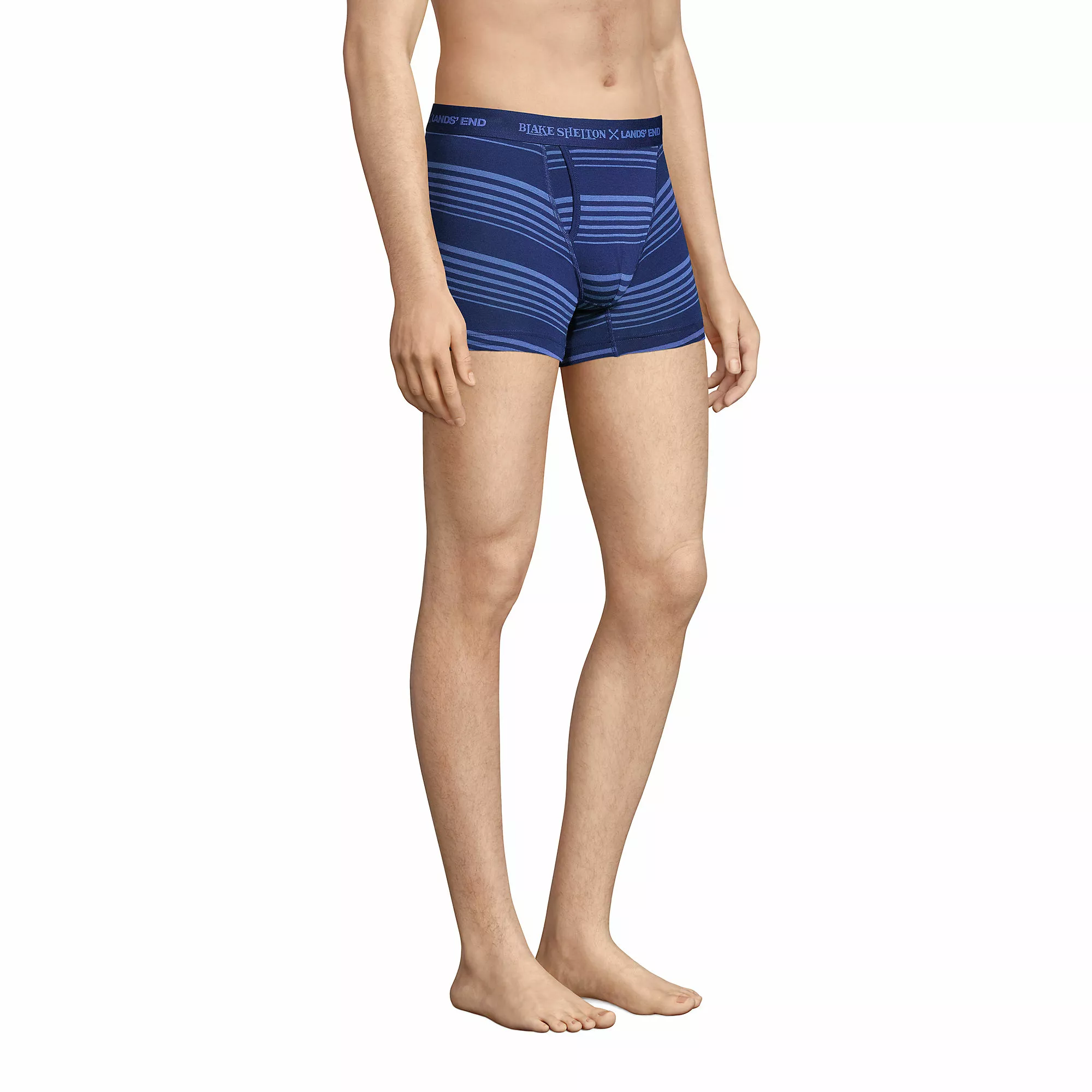 Blake Shelton X Lands' End Men's Comfort Knit Boxer Brief 2 Pack - Image 4