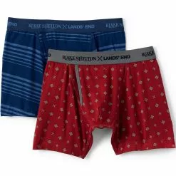 Blake Shelton X Lands' End Men's Comfort Knit Boxer Brief 2 Pack