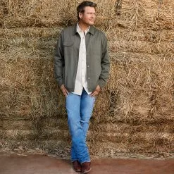 Blake Shelton X Lands' End Men's Off Stage Bootcut Jeans