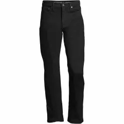 Blake Shelton X Lands' End Men's Black Off Stage Bootcut Jeans