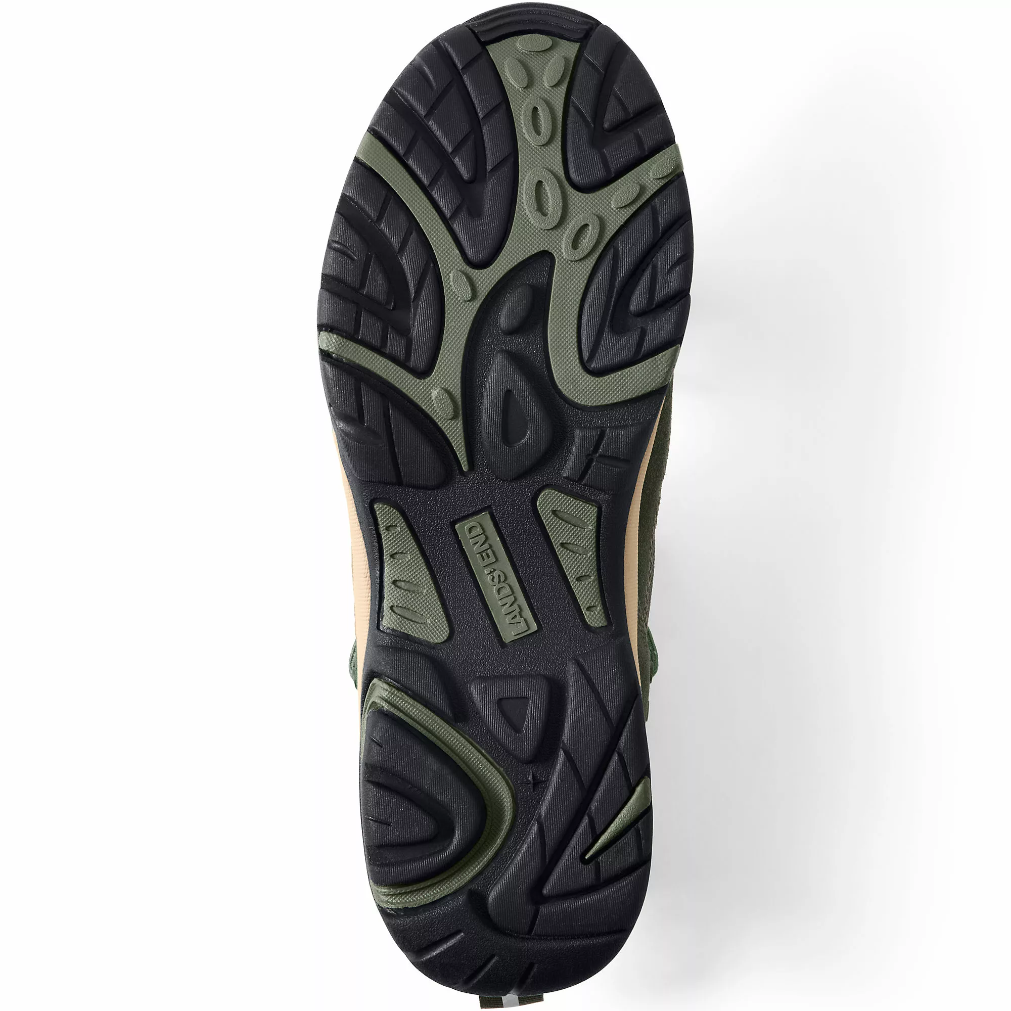 Blake Shelton X Lands' End Men's Suede Leather Trekker Hiking Boots - Image 5