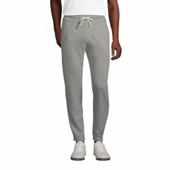 Lands' End Men's Serious Sweats French Terry Sweatpants