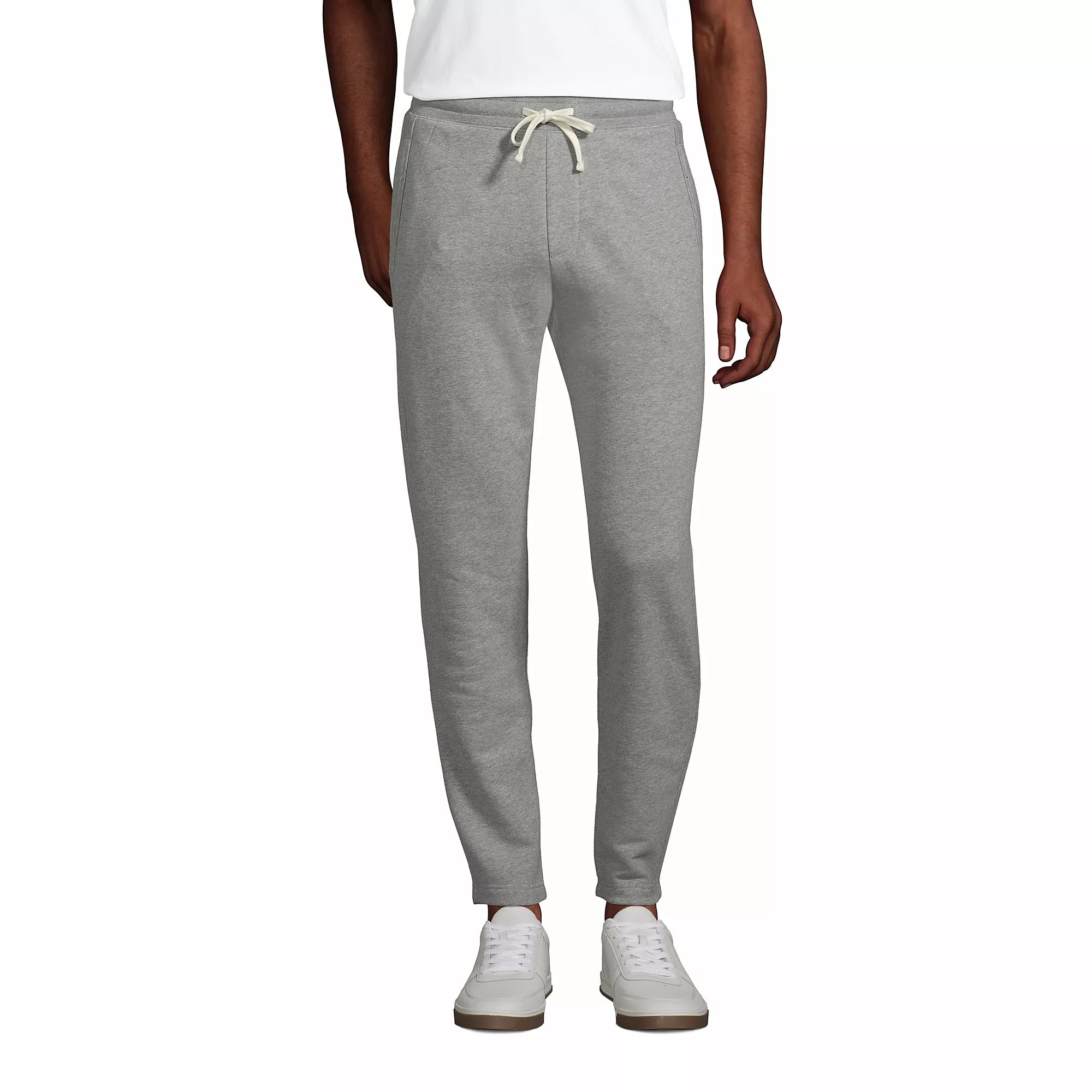 Lands' End Men's Serious Sweats French Terry Sweatpants