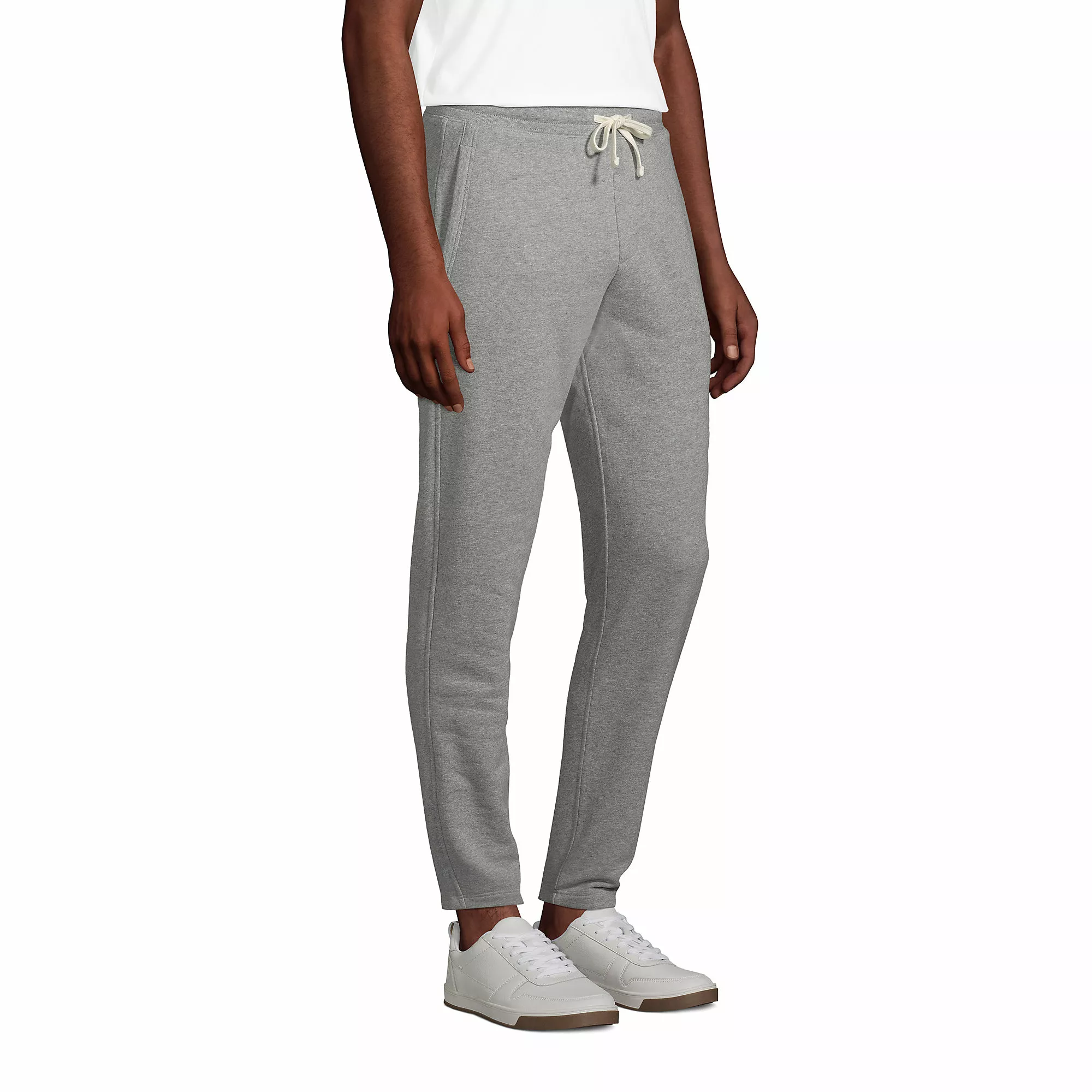 Lands' End Men's Serious Sweats French Terry Sweatpants - Image 3