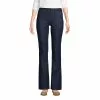 Lands' End Women's Recover High Rise Bootcut Blue Jeans