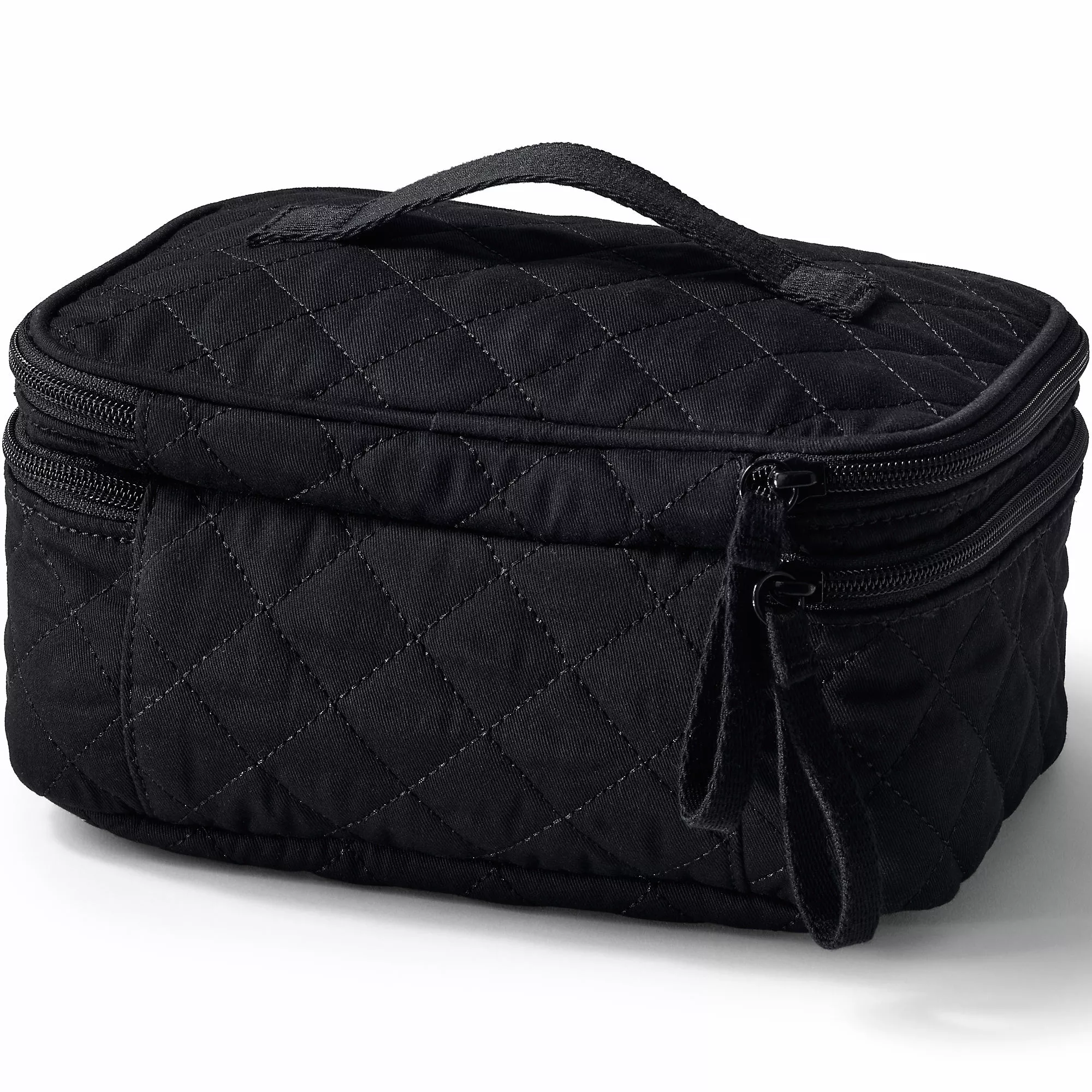 Lands' End Quilted Cosmetic Case - Image 4