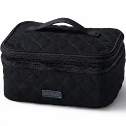 Lands' End Quilted Cosmetic Case