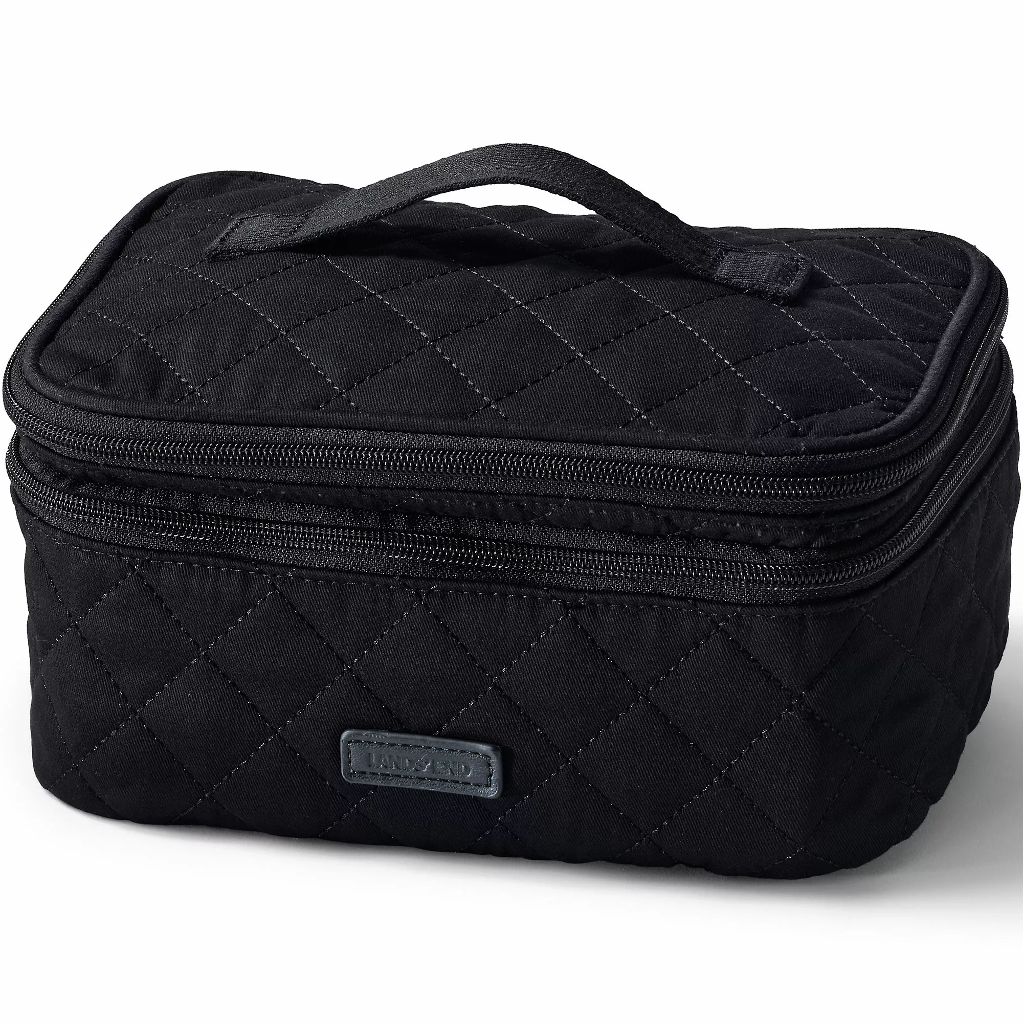 Lands' End Quilted Cosmetic Case