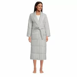 Lands' End Women's Quilted Robe