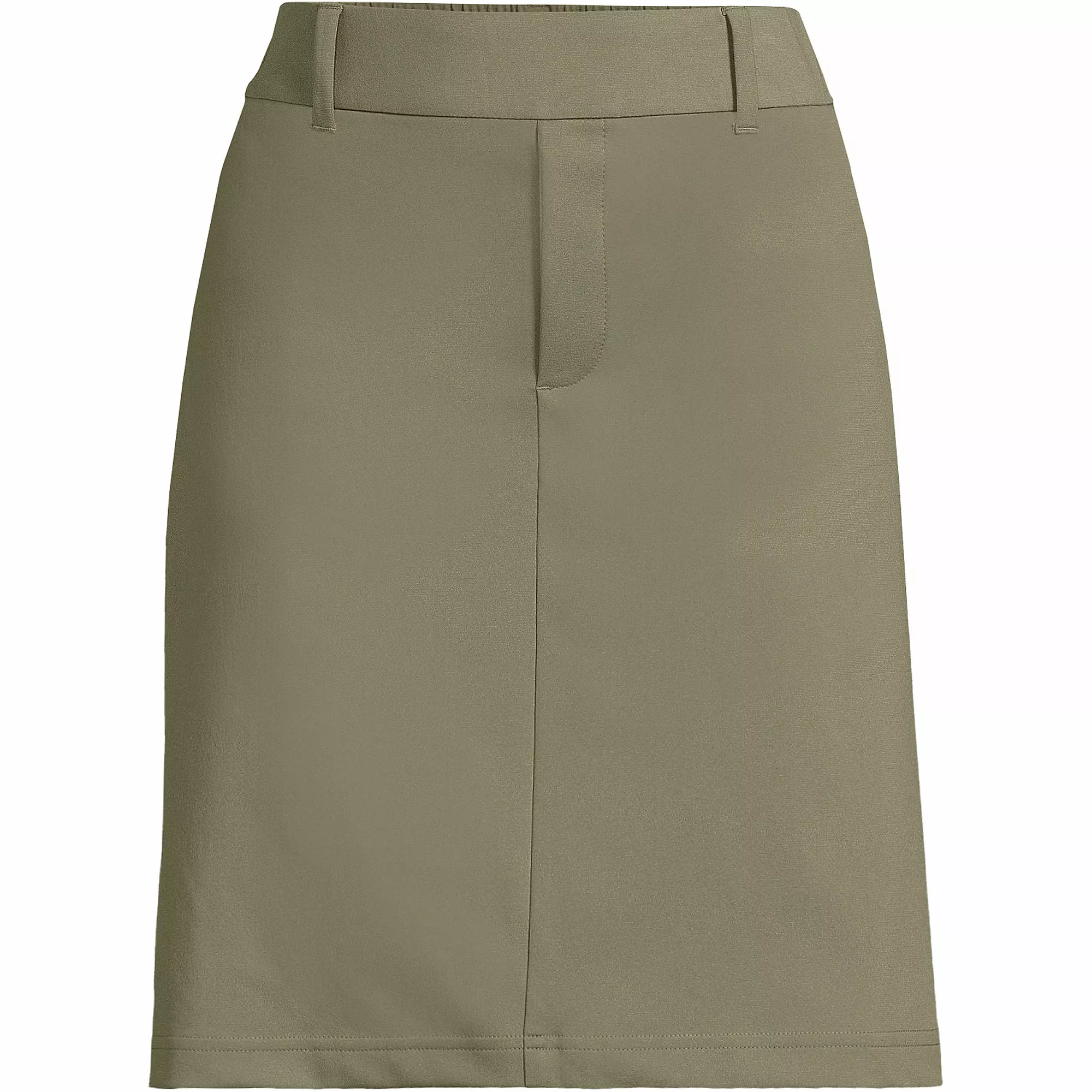 Women's Plus Size Lands' End Flex High Rise Pull On Skorts - Image 5