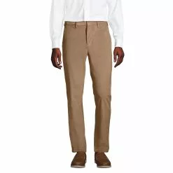 Lands' End Men's Straight Fit Comfort-First Corduroy Dress Pants