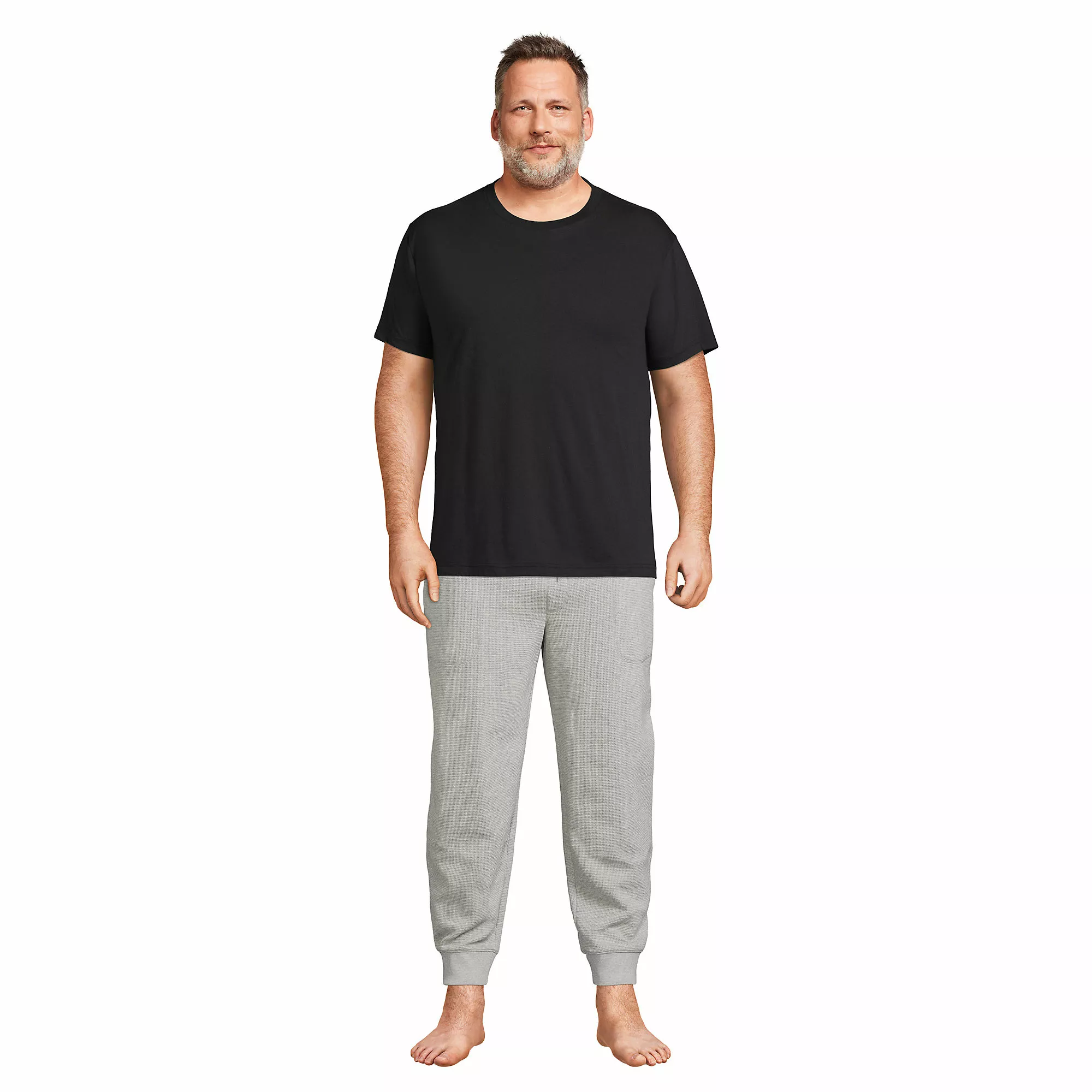 Blake Shelton Men's Big And Tall Waffle Jogger Pajama Pants - Image 4