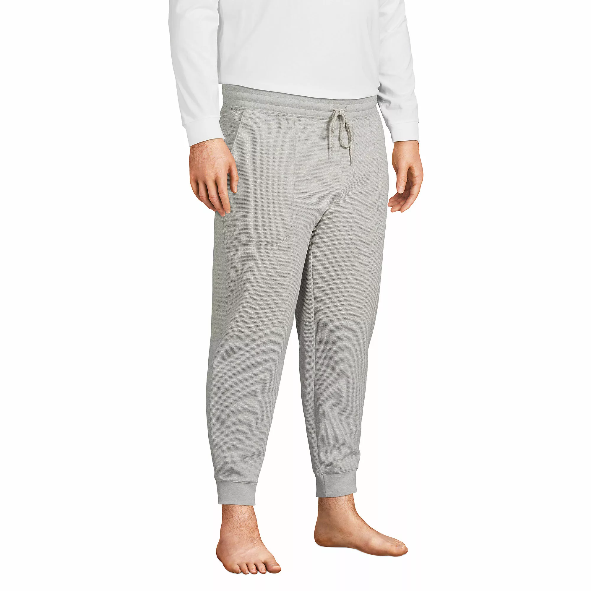Blake Shelton Men's Big And Tall Waffle Jogger Pajama Pants - Image 3