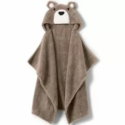 Lands' End Baby Hooded Throw Blanket