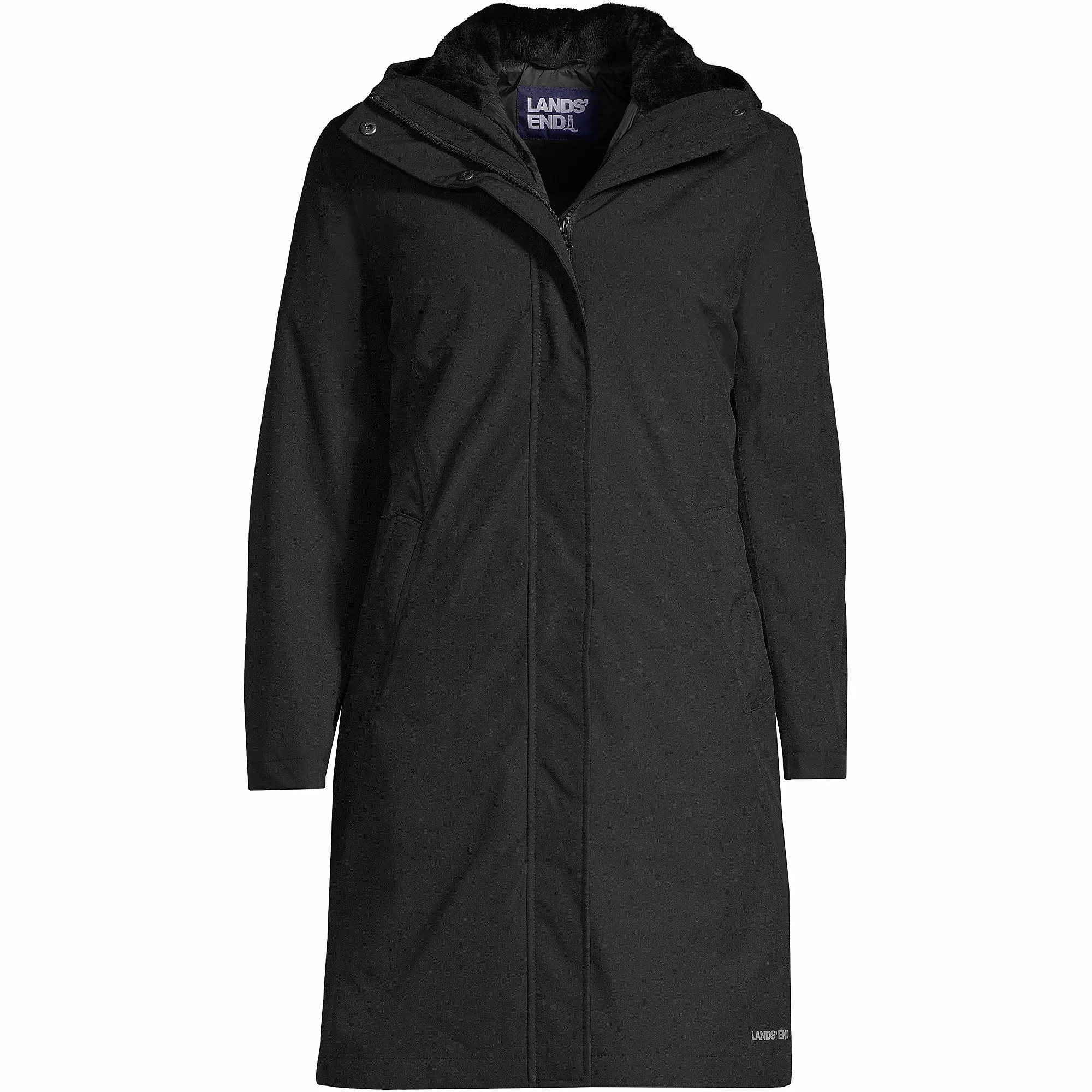 Lands' End Women's Plus Size Insulated 3 In 1 Primaloft Parka - Image 6