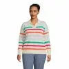 Lands' End Womens Plus Size Cashmere Long Sleeve Polo