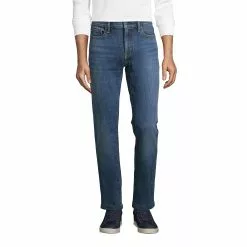 Lands' End Men's Slim Fit Comfort-First Jeans