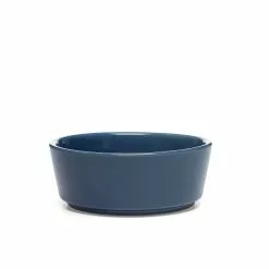 Waggo Simple Solid Ceramic Medium Dog Bowl