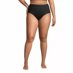 Lands' End Women's Comfort Knit High Rise Brief Underwear - 2 Pack