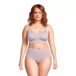 Lands' End Women's Wireless Seamless Adjustable Bra