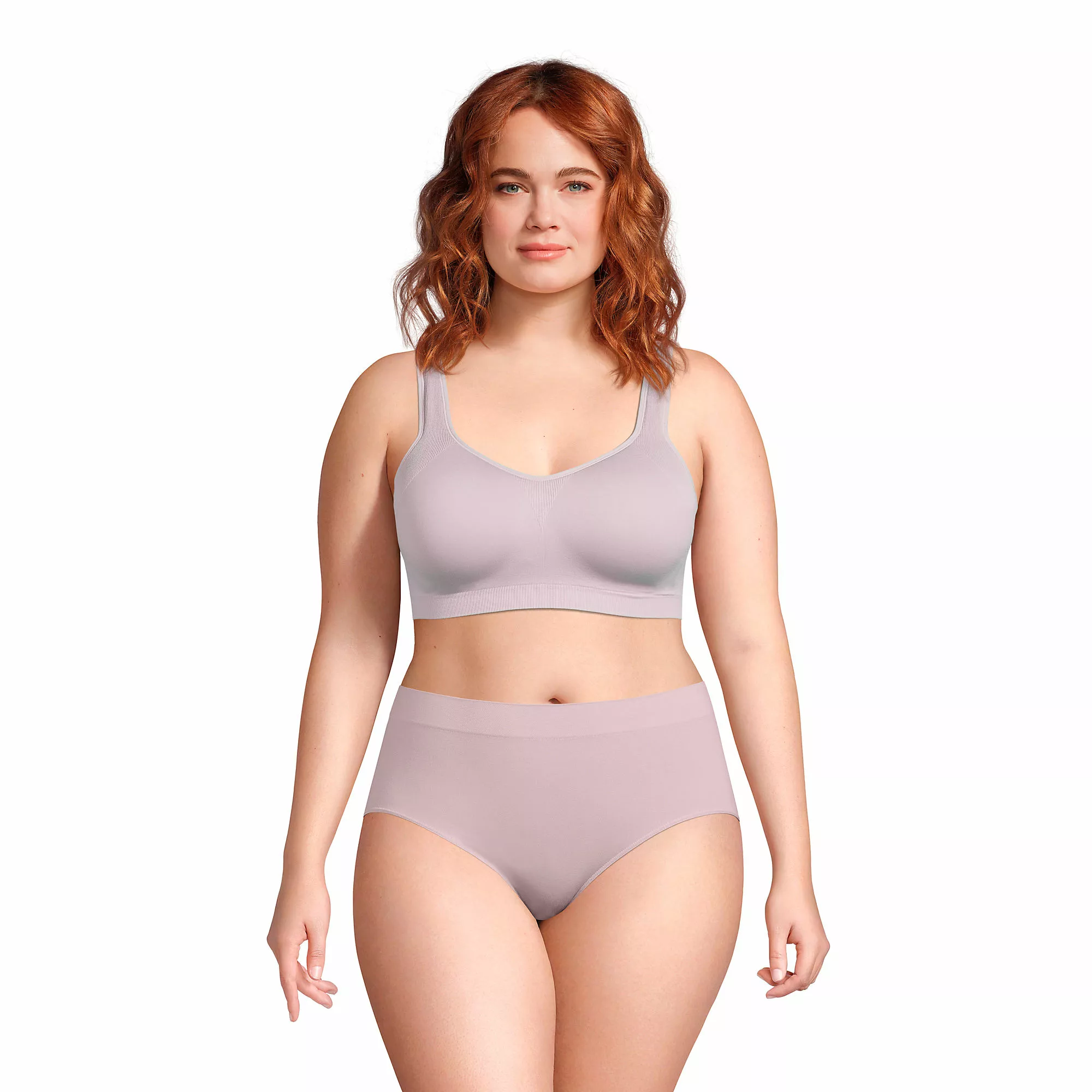 Lands' End Women's Wireless Seamless Adjustable Bra