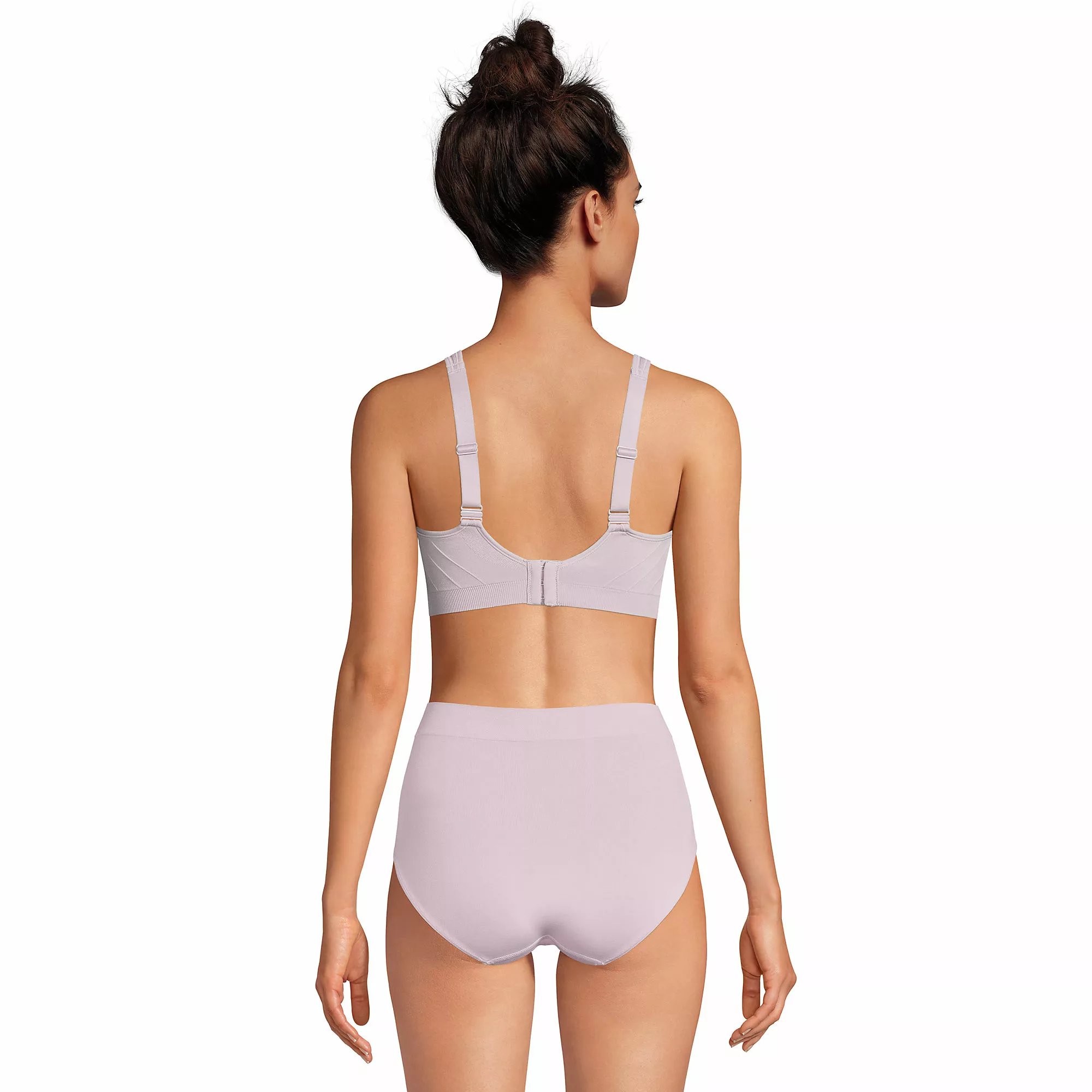 Lands' End Women's Wireless Seamless Adjustable Bra - Image 3