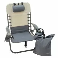 Rio Lace-Up Suspension Backpack Camping Chair With Removable Backpack Bag