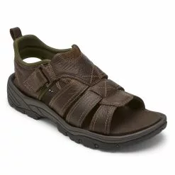 Rockport Men's Springboro Rocklake Fisherman Leather Sandals